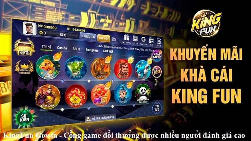 Tổng hợp khuyến mãi tại KingFun