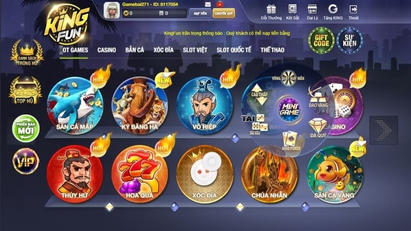 KingFun có gì hấp dẫn